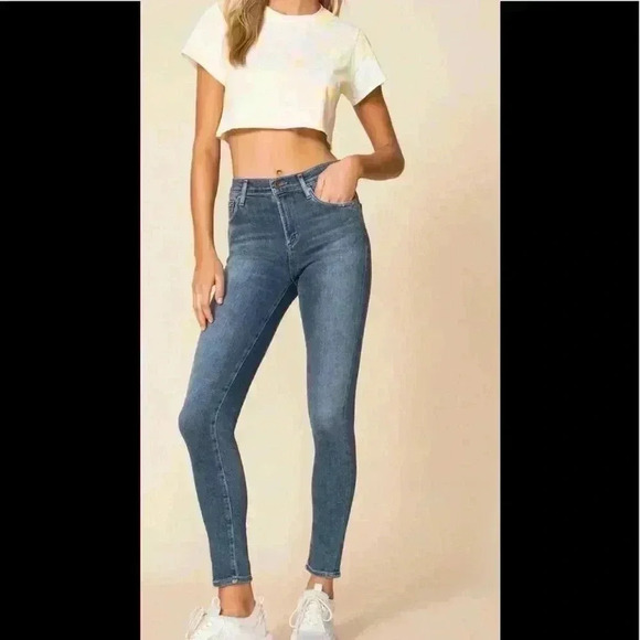 Agolde Denim - AGOLDE Sophie Mid Rise Ankle Skinny Jeans Sz 25
